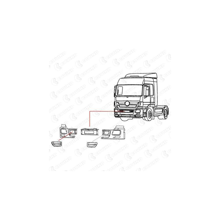 Covind 943/ 72 Cover, Bumper