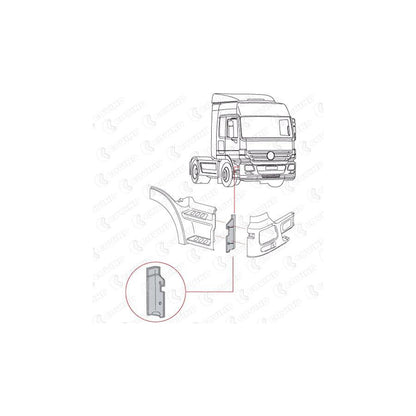 Covind 943/ 96 Cover, Footboard