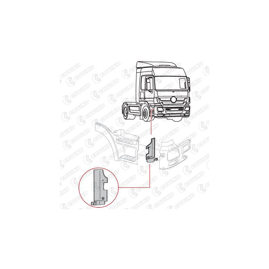 Covind 943/ 98 Cover, Bumper