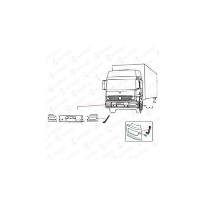 Covind 973/ 89 Mounting Bracket, Bumper