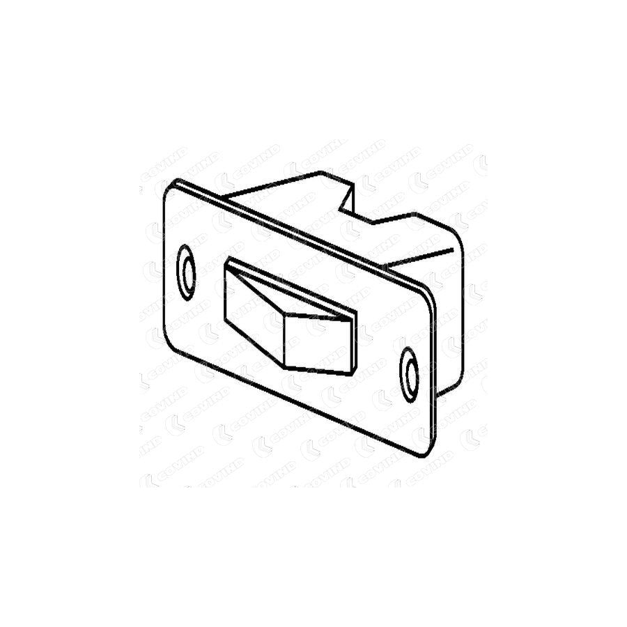 Covind C39/158 Roller Guide, Sliding Door
