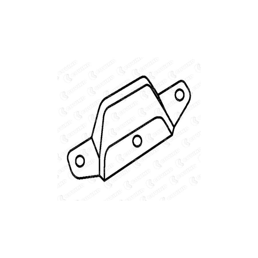 Covind C39/161 Roller Guide, Sliding Door