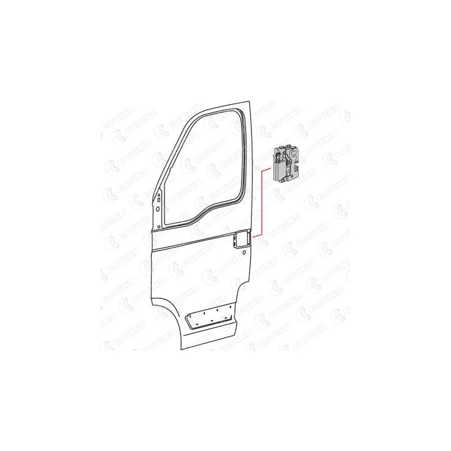 Covind C39/181 Door Lock for Iveco Daily