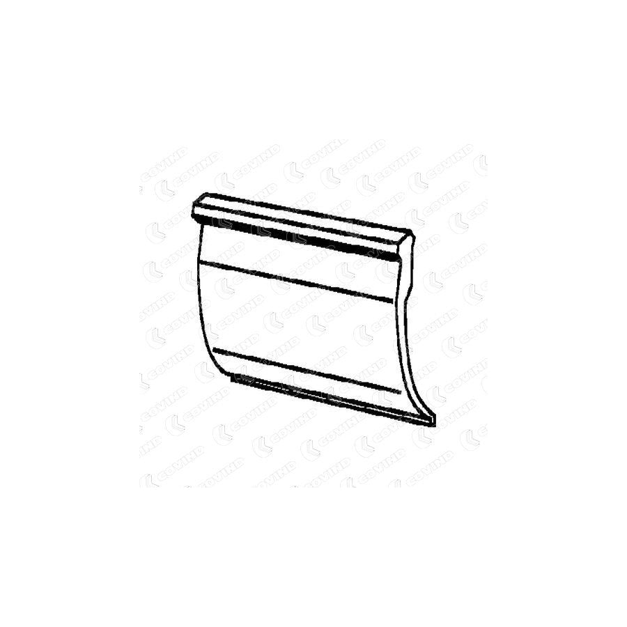 Covind C39/223 Panelling, Mudguard