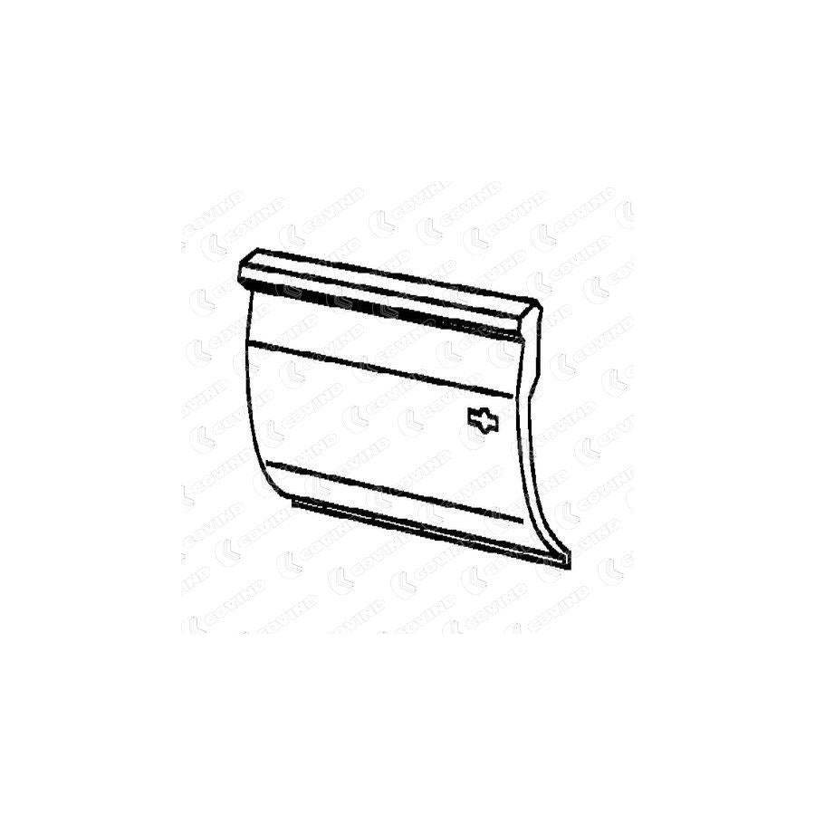 Covind C39/226 Panelling, Mudguard