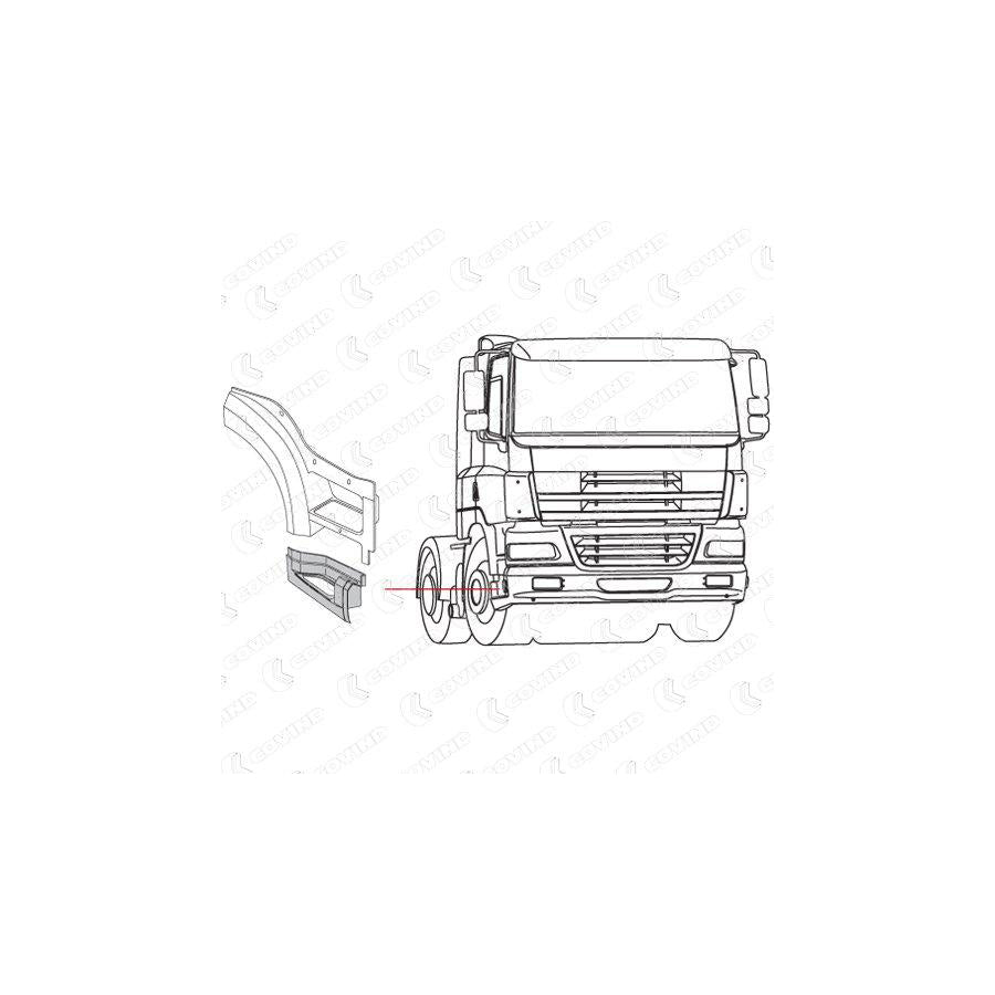 Covind Cf0/244 Rocker Panel