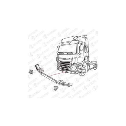 Covind Cf6/ 88 Mounting Bracket, Bumper