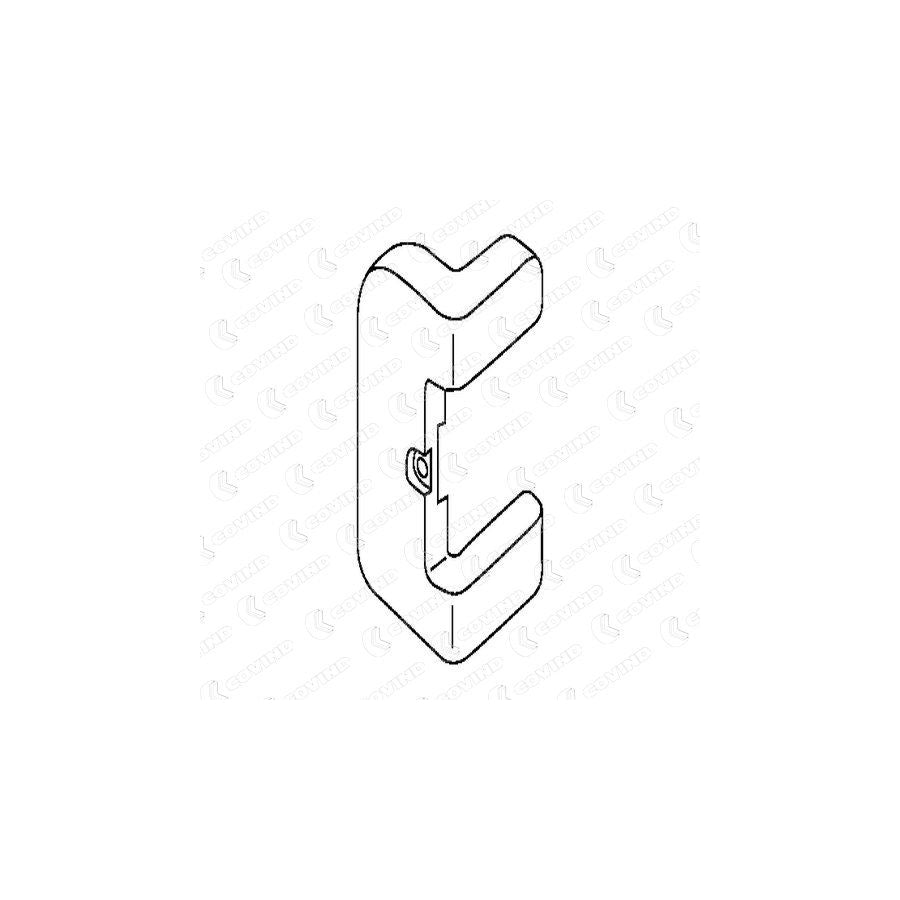 Covind D06/ 10 Door Hinge
