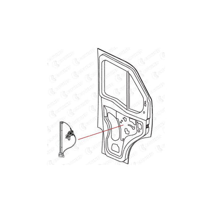 Covind D06/167 Window Regulator for Iveco Daily