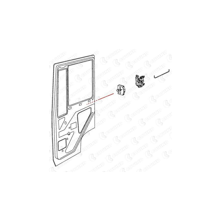 Covind M20/180 Door Lock