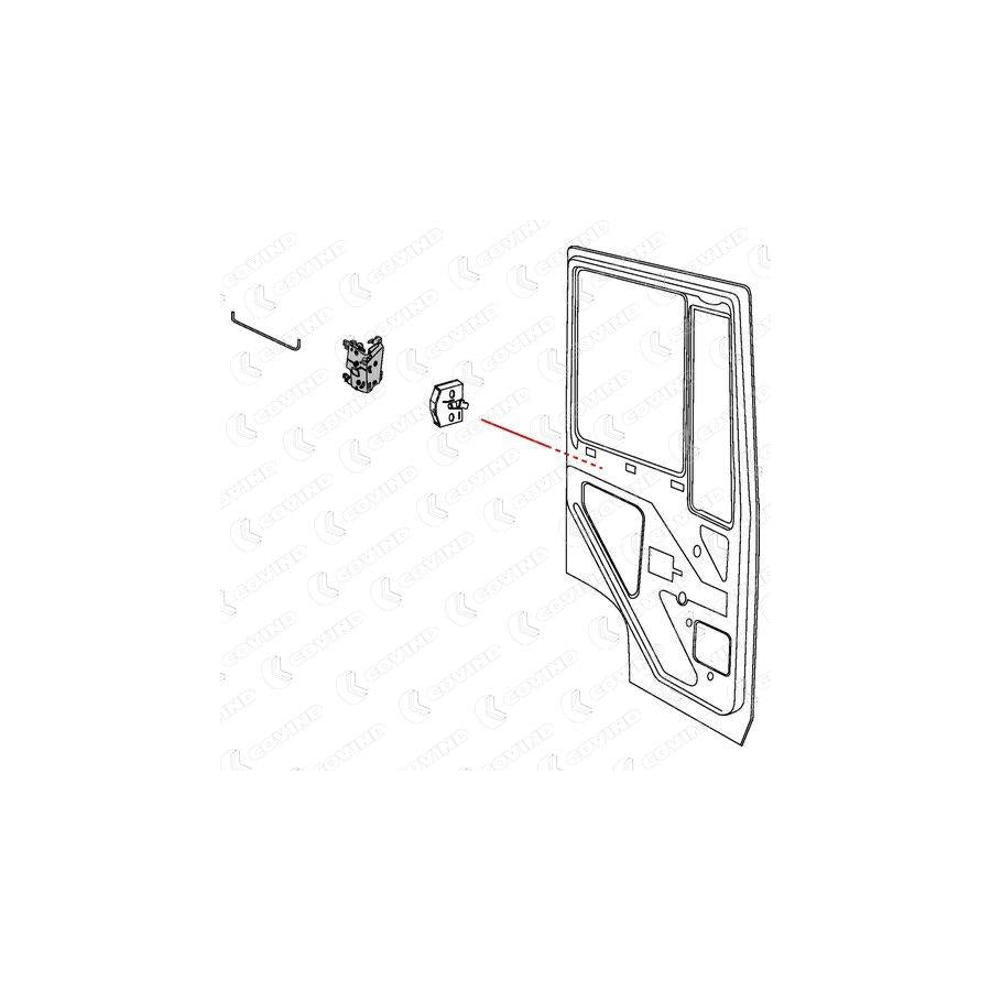 Covind M20/181 Door Lock