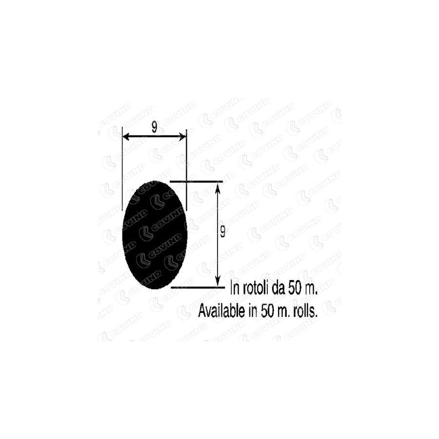 Covind P00/509 Windscreen Seal
