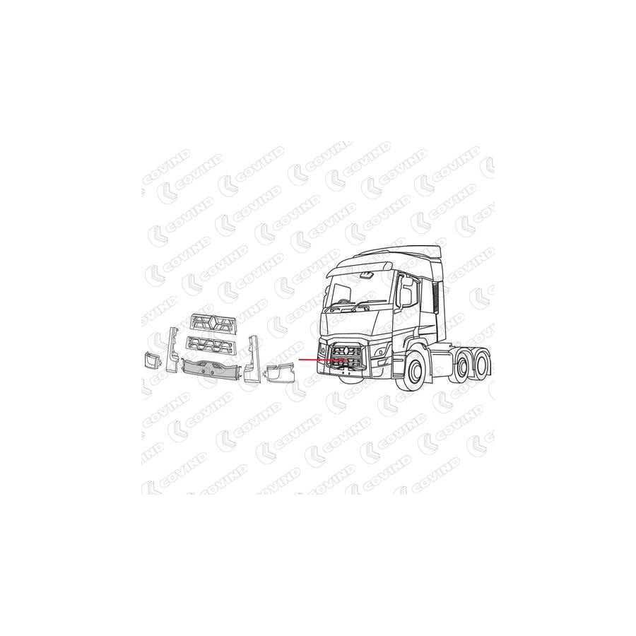 Covind Rrt/ 90 Bumper