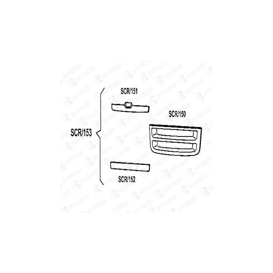 Covind Scr/153 Radiator Grille