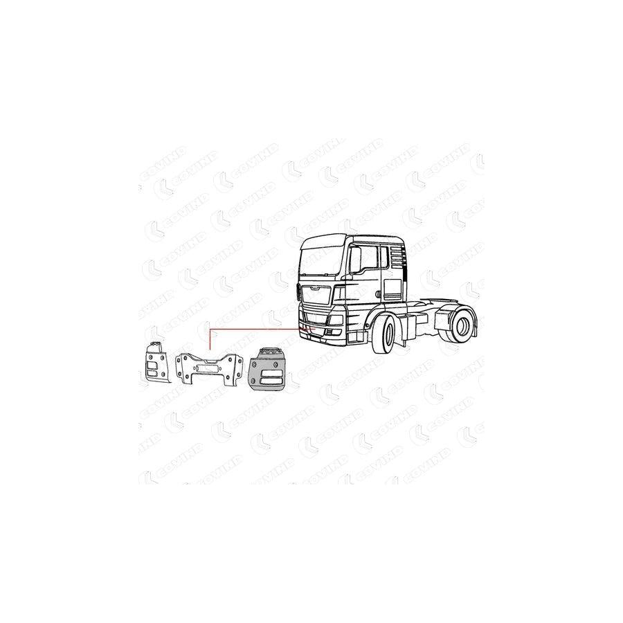 Covind Tgx/ 85 Bumper