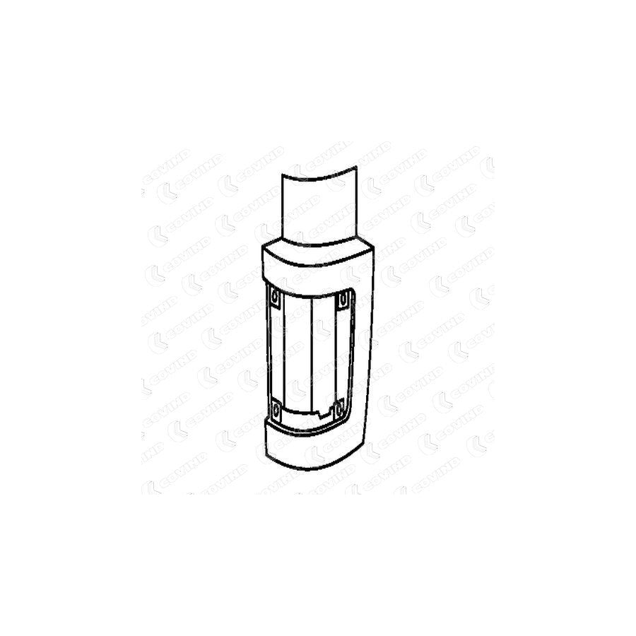 Covind V12/135 Housing, Headlight