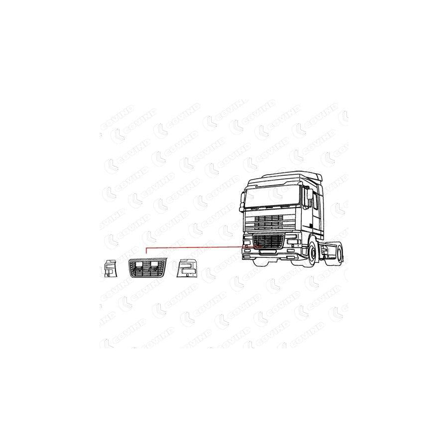 Covind Xf0/150 Radiator Grille
