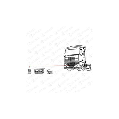 Covind Xf0/ 94 Housing, Headlight