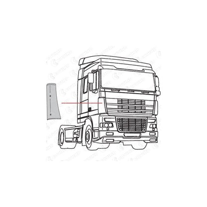 Covind Xf2/160 Air Deflector, Driver Cab