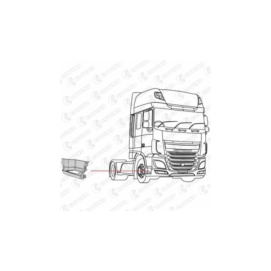 Covind Xf6/242 Foot Board