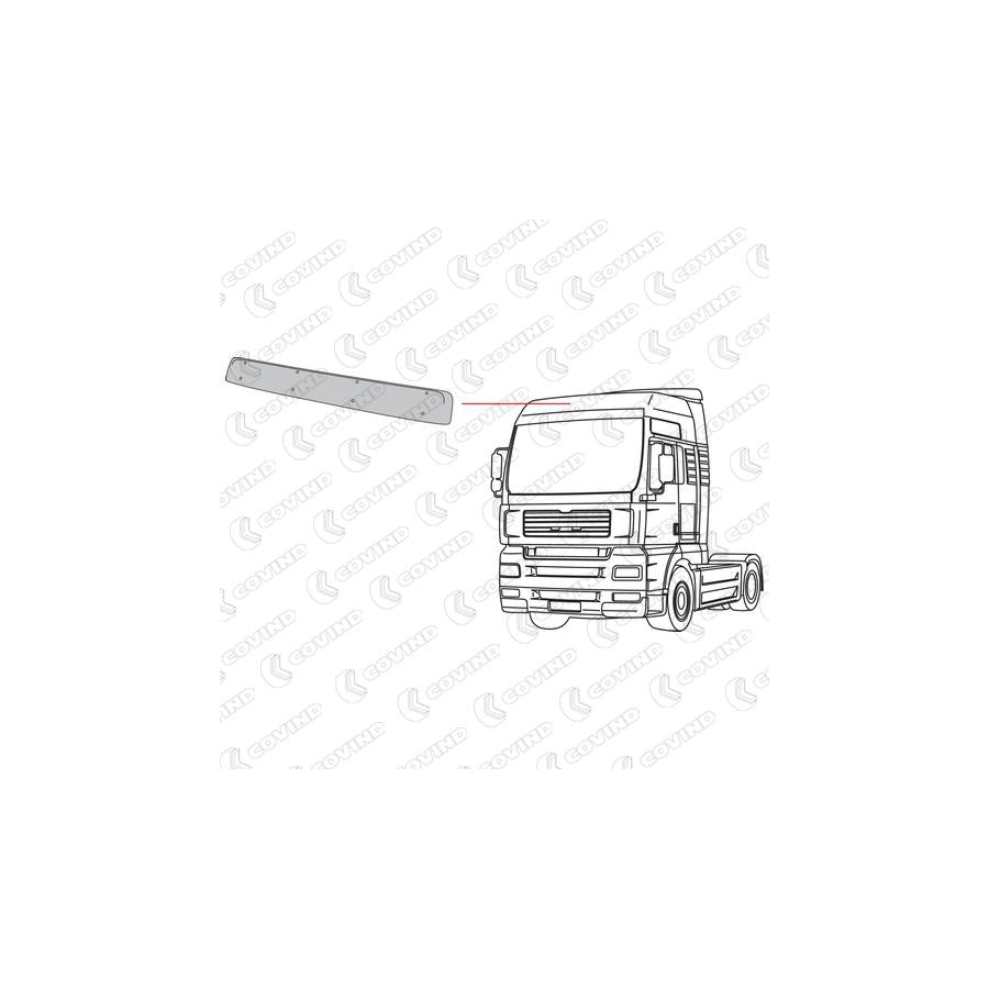 Covind XXL/415 Sun Visor