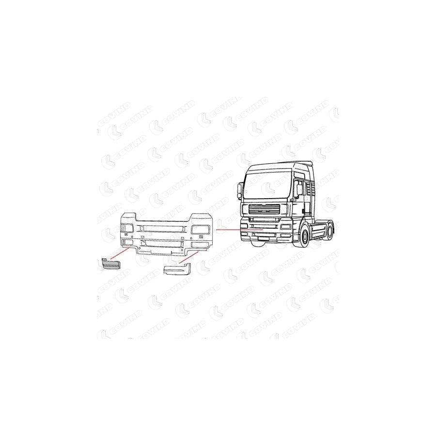 Covind XXL/ 92 Cover, Bumper
