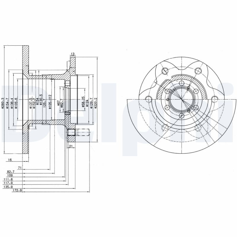 HALDEX 1351624019 Pretensioning Cylinder