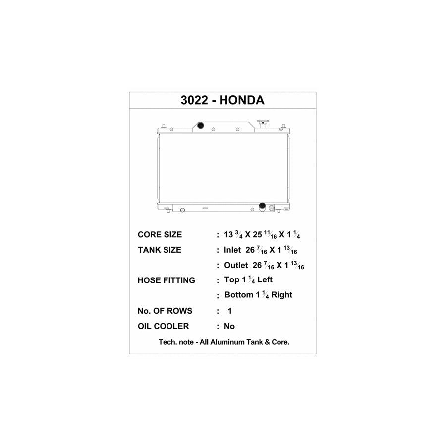 CSF Race Radiator For 03-05 Honda Civic SI