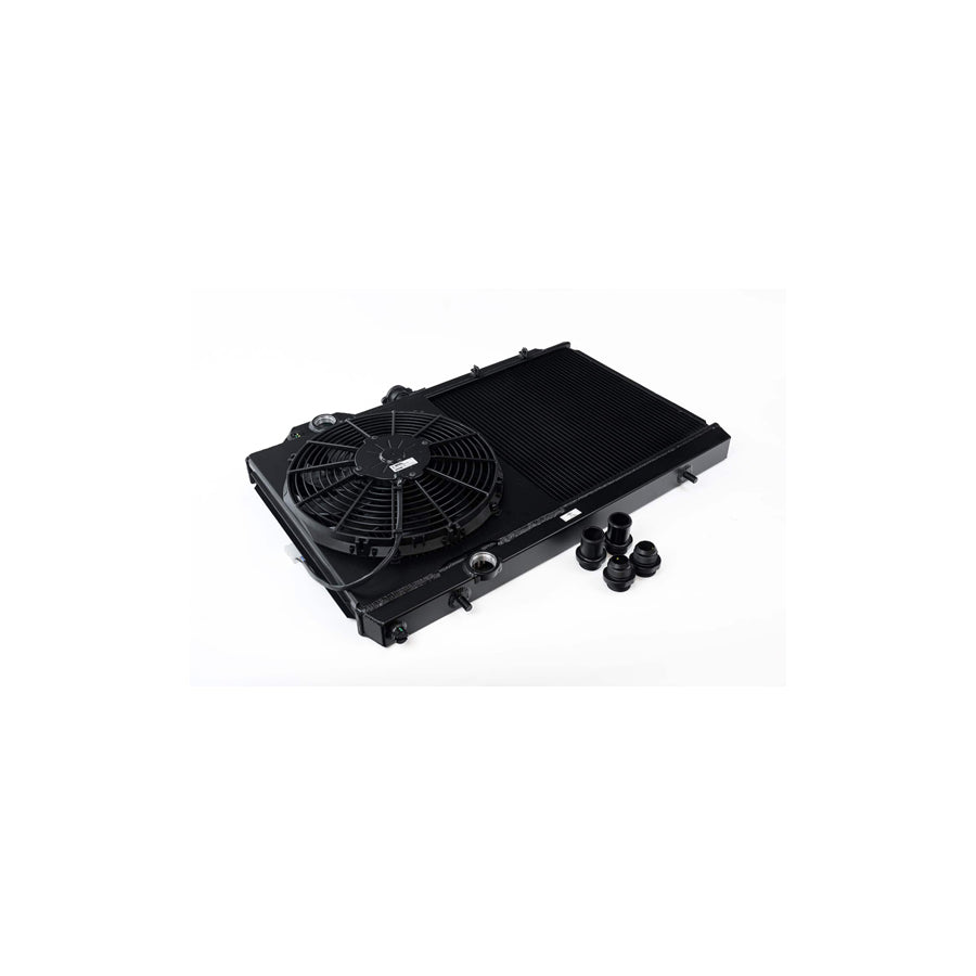 CSF Race Radiator For Mitsubishi Evo 7/8/9 - Full Size Slim Radiator - Black