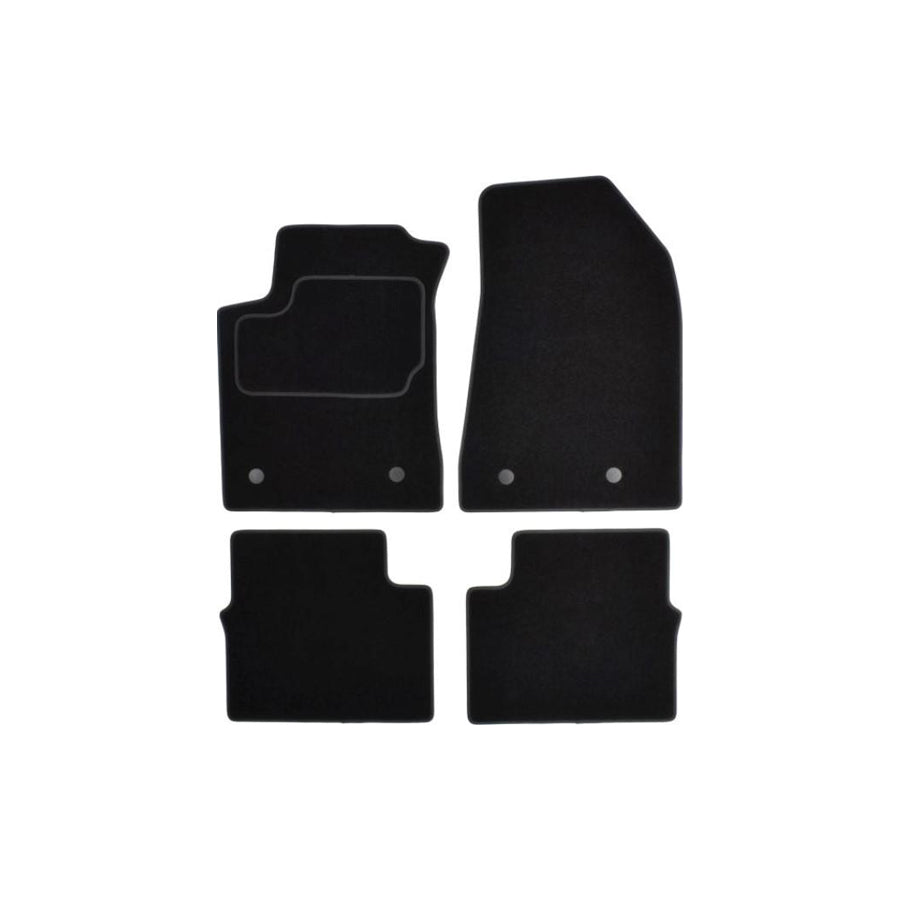 Custo Pol Alf80S Floor Mat Set for Alfa Romeo Giulietta Hatchback (940)