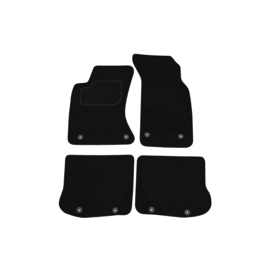 Custo Pol Aud11C Floor Mat Set for Audi 80 B2 (81, 85)