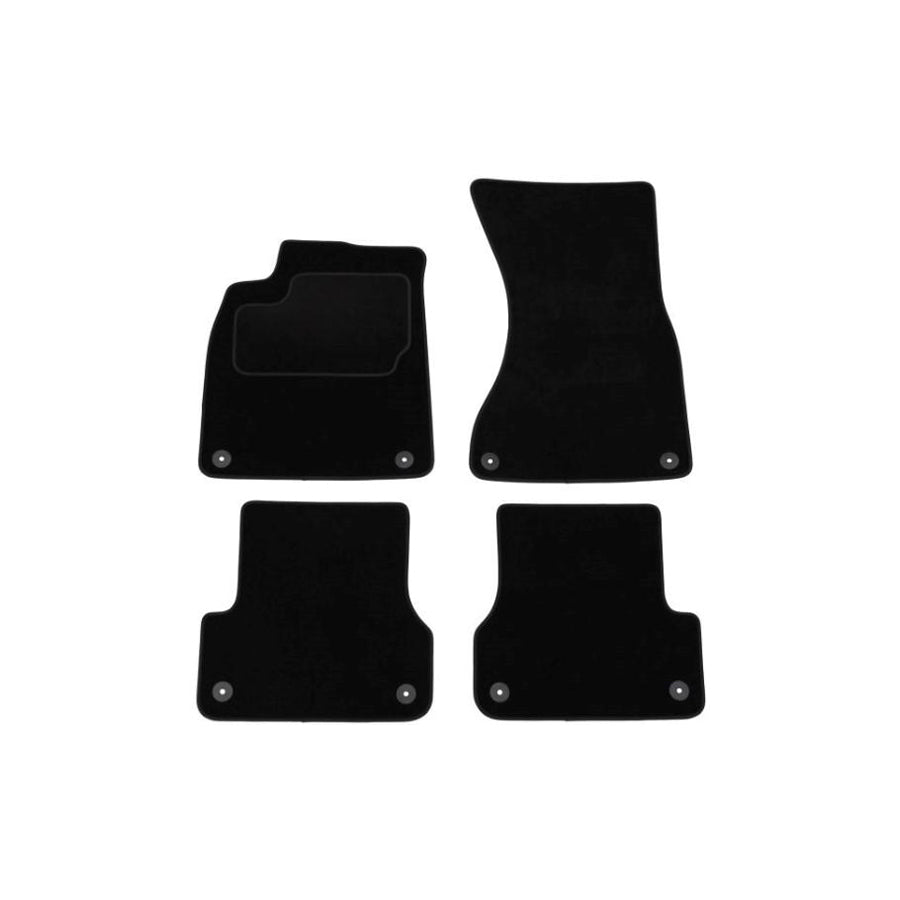 Custo Pol Aud191C Floor Mat Set for Audi A6 C8 Saloon (4A2)