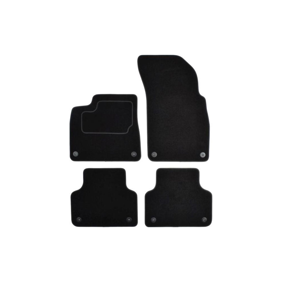 Custo Pol Aud236C Floor Mat Set for Audi Q7 (4Mb)