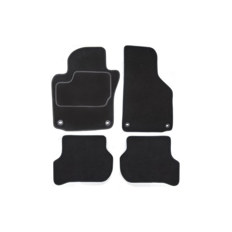 Custo Pol Aud256C Floor Mat Set for Audi Tt
