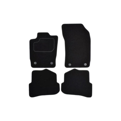 Custo Pol Aud60C Floor Mat Set for Audi A1 Hatchback (8X1, 8Xk)