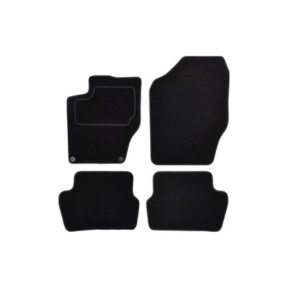 Custo Pol Cit115S Floor Mat Set for Citroen C4 II Box Body / Hatchback (Nc_)