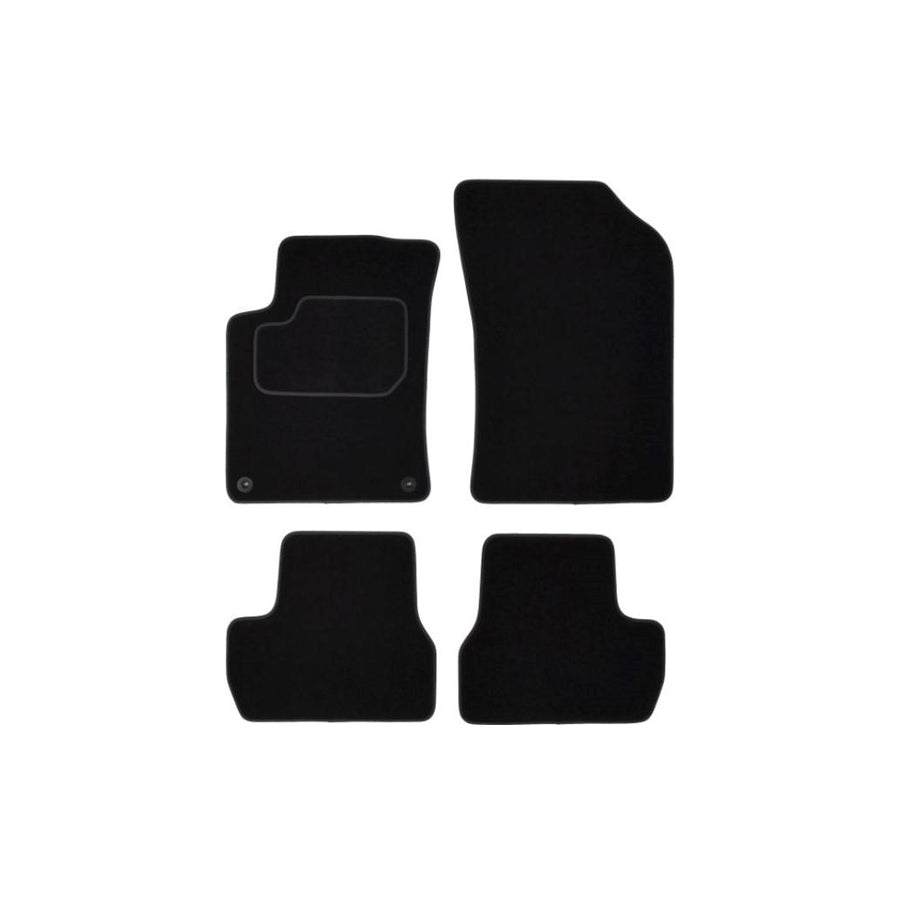 Custo Pol Cit95S Floor Mat Set for Citroen C3 II (Sc)