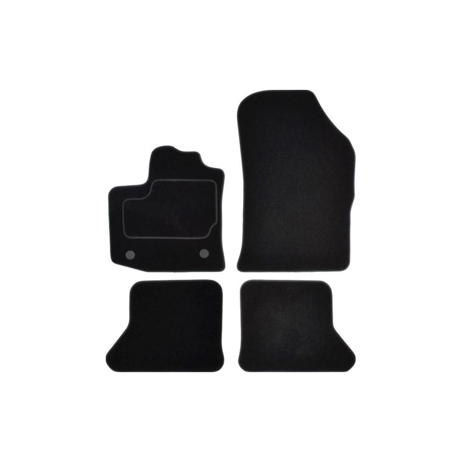 Custo Pol Dac10C Floor Mat Set for Dacia Dokker