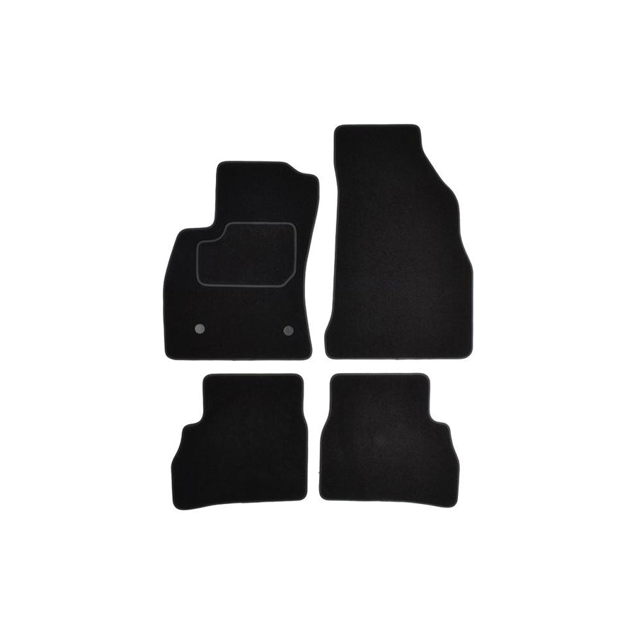 Custo Pol Fia112C Floor Mat Set for Fiat Doblo II Estate (263)