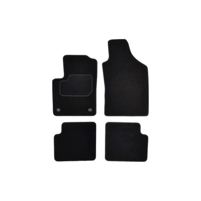 Custo Pol Fia30C Floor Mat Set for Abarth 500 / 595 / 695 Hatchback (312)