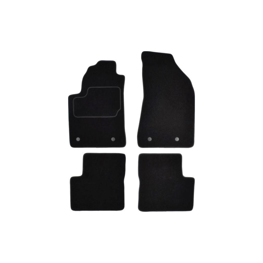 Custo Pol Fia60S Floor Mat Set for Fiat Bravo II Hatchback (198)