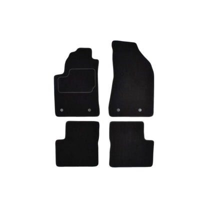 Custo Pol Fia60S Floor Mat Set for Fiat Bravo II Hatchback (198)