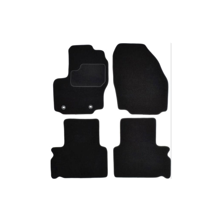 Custo Pol For175C Floor Mat Set for Ford Galaxy Mk2 (Wa6) Mpv