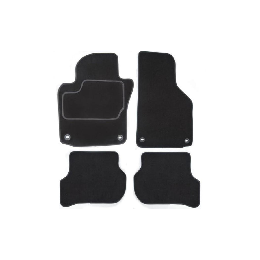 Custo Pol For283C Floor Mat Set for Ford Ranger Mk3 (Tke)