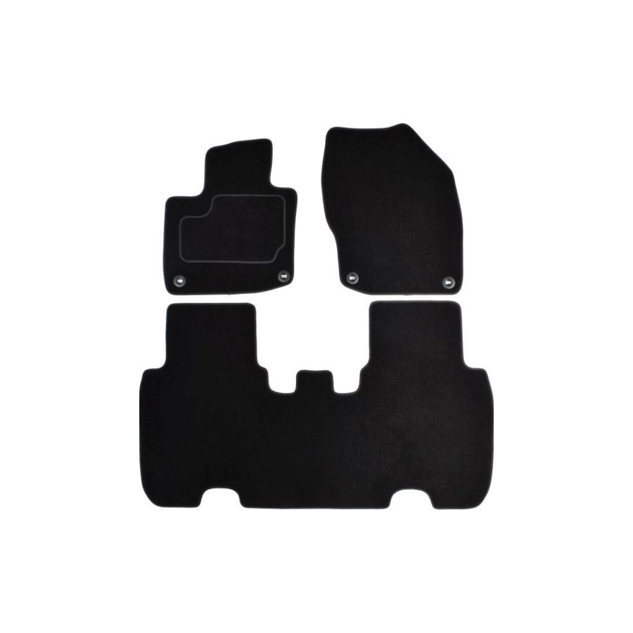 Custo Pol Hon115C Floor Mat Set for Honda CIVIC IX Saloon (Fb, Fg)