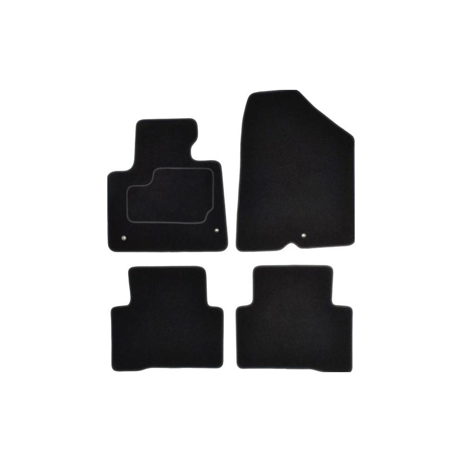 Custo Pol Hyu170C Floor Mat Set for Hyundai Santa Fé III (DM)