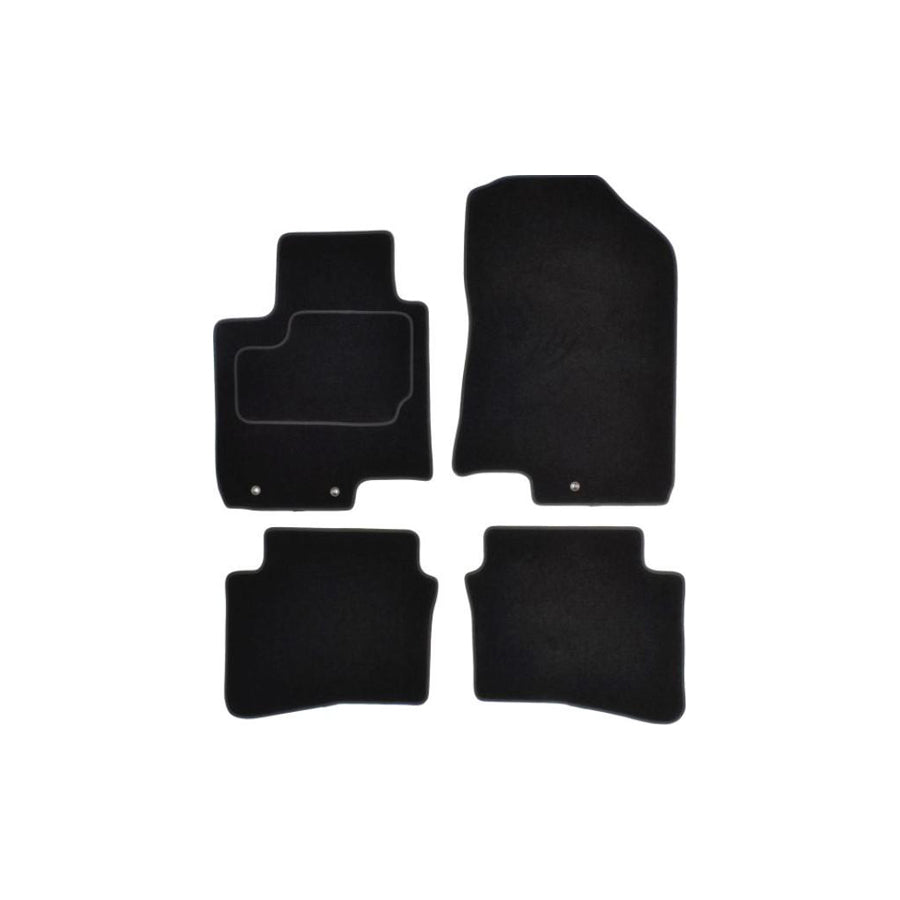 Custo Pol Hyu62C Floor Mat Set for Hyundai I20 II Hatchback (Gb, Ib)