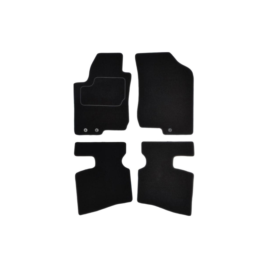 Custo Pol Hyu75C Floor Mat Set for Hyundai I30 I Estate (Fd)