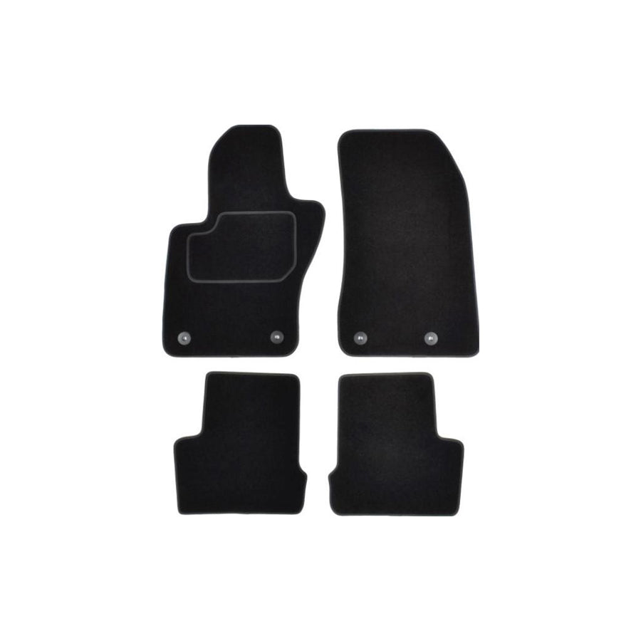 Custo Pol Jep57C Floor Mat Set for Jeep Renegade Off-Road (Bu, B1)