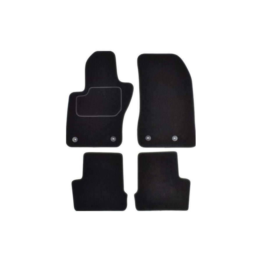 Custo Pol Jep58C Floor Mat Set for Jeep Renegade Off-Road (Bu, B1)